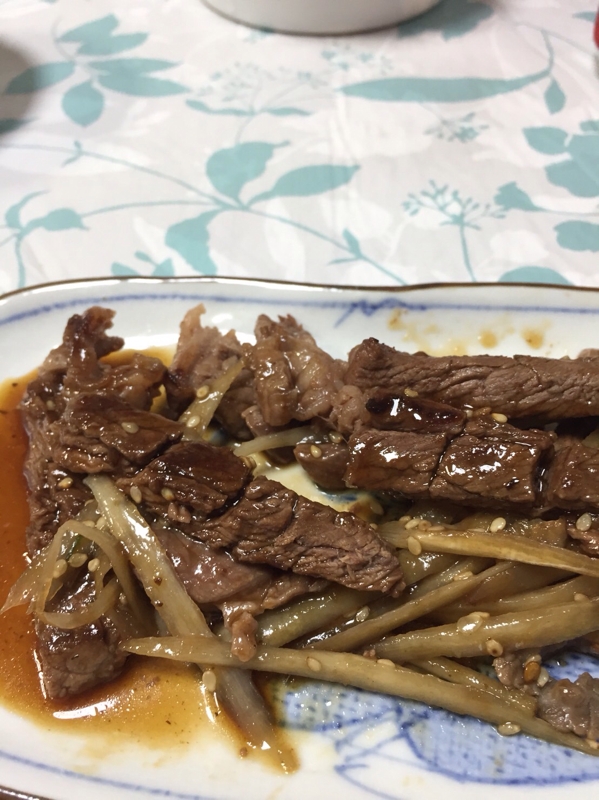 焼肉用の肉 ごぼうのタレ焼き レシピ 作り方 By Xmickyx 楽天レシピ 焼肉用の肉 ごぼうのタレ焼き レシピ 作り方 By Xmickyx 楽天レシピ