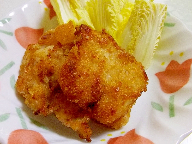 手作りパン粉で♪簡単♪サクサクチキン