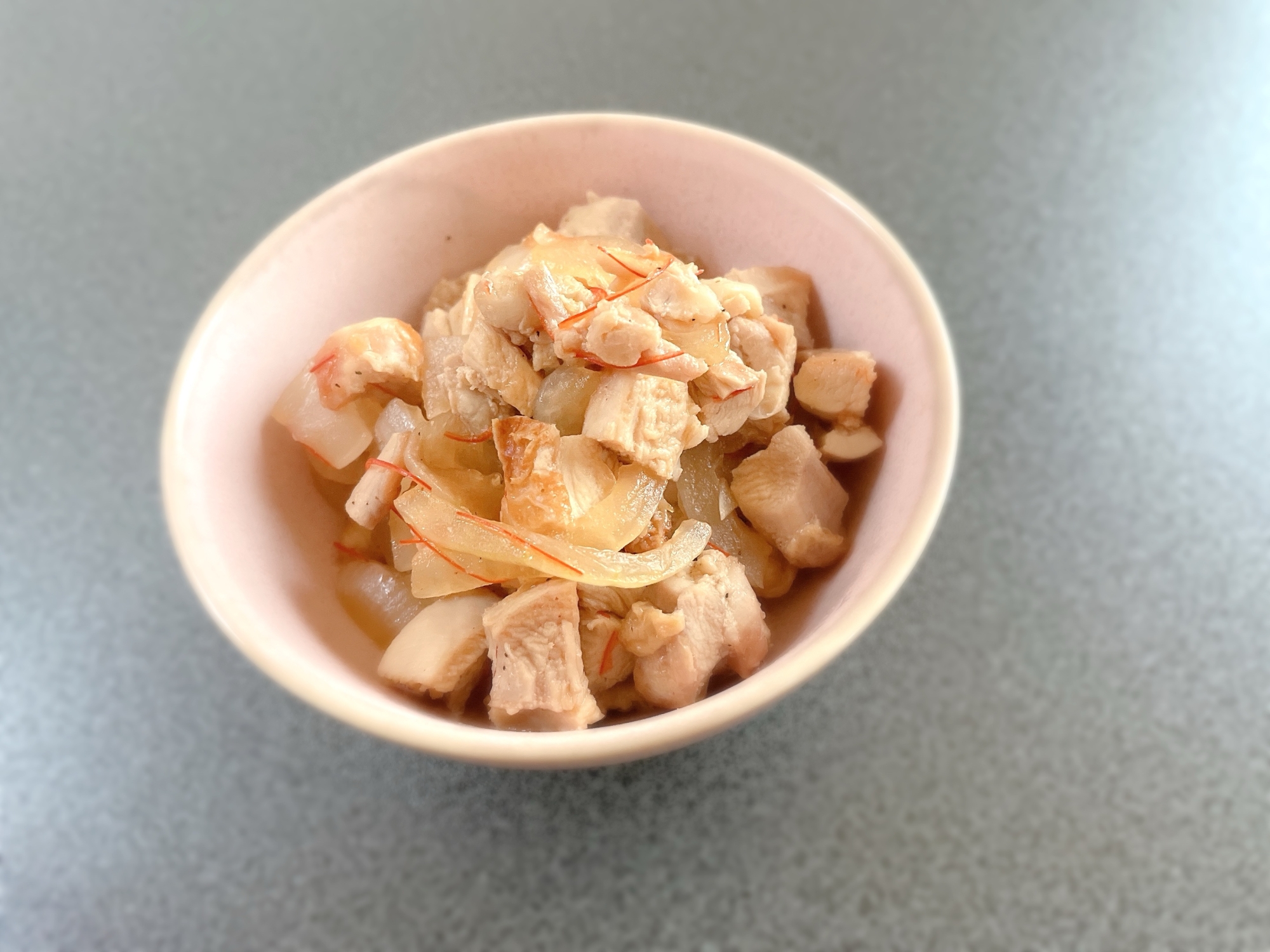 ノンオイル！鶏肉の南蛮炒め