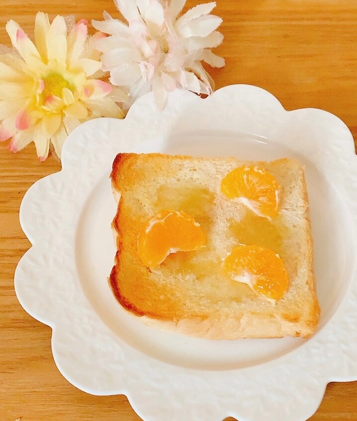 みかんシュガートースト✧˖° レシピ・作り方 by sweet sweet ♡ - 楽天