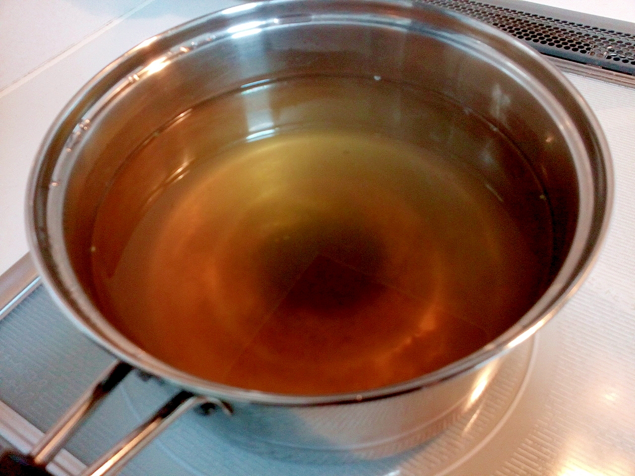 真鯛のだし塩etcで うどんのつゆ