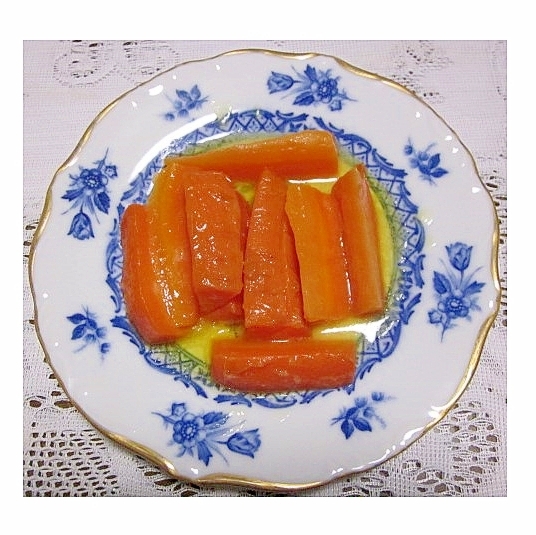 にんじんのグラッセ（はちみつで…）