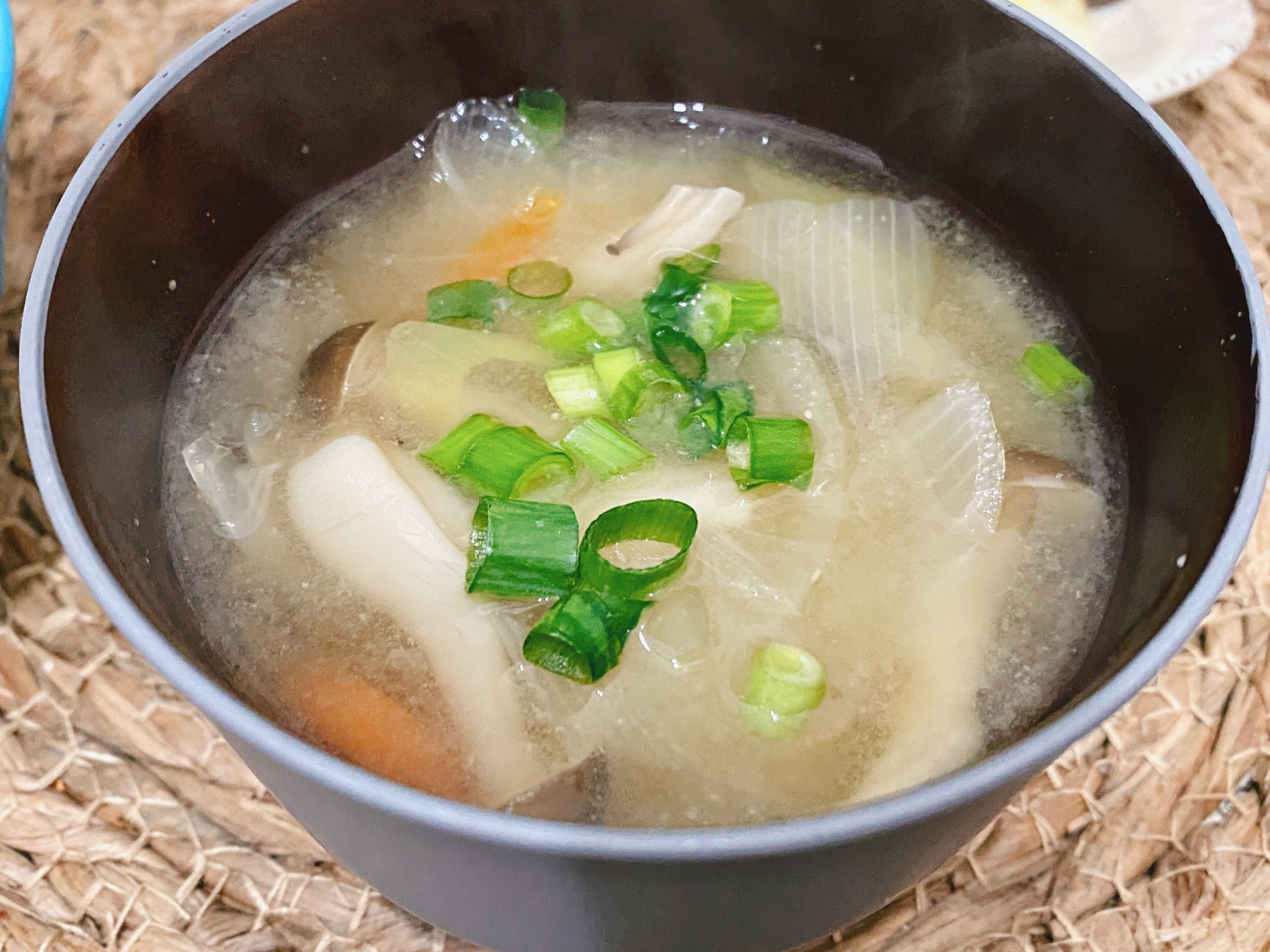✧❖✧長ネギとしめじのお味噌汁✧❖✧