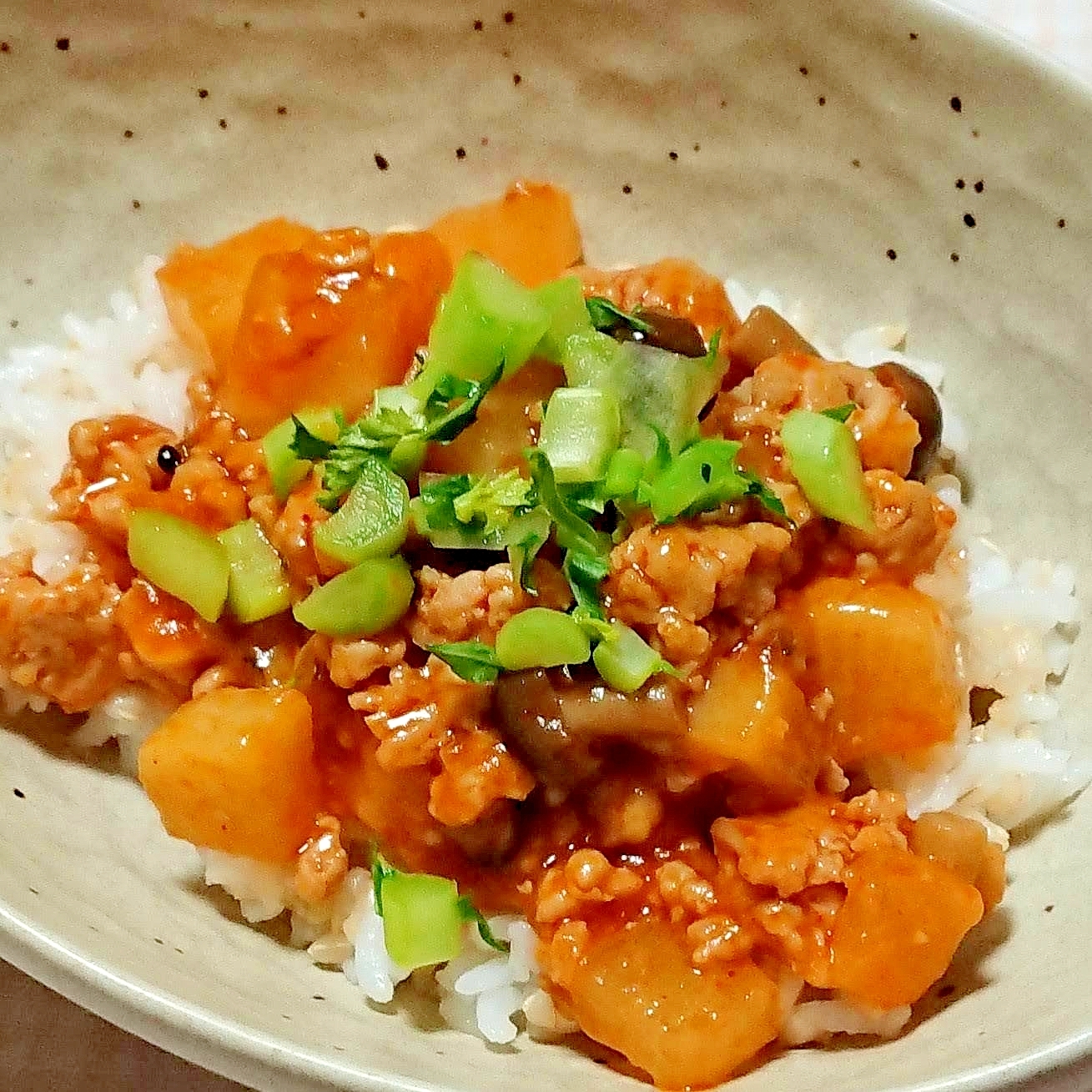 大根のコチュ丼