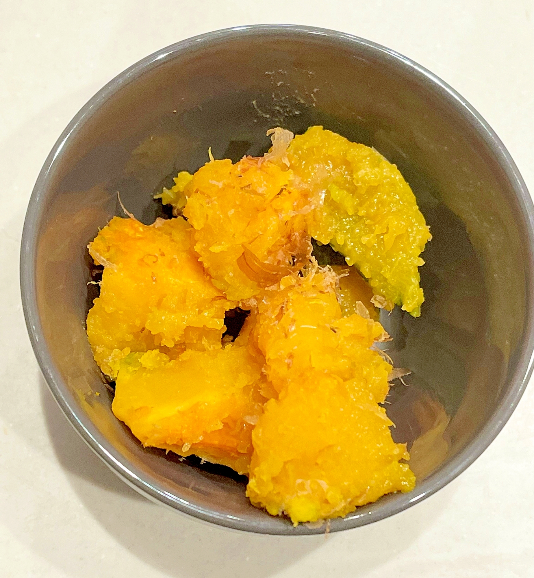 レンジで★かぼちゃのおかか和え