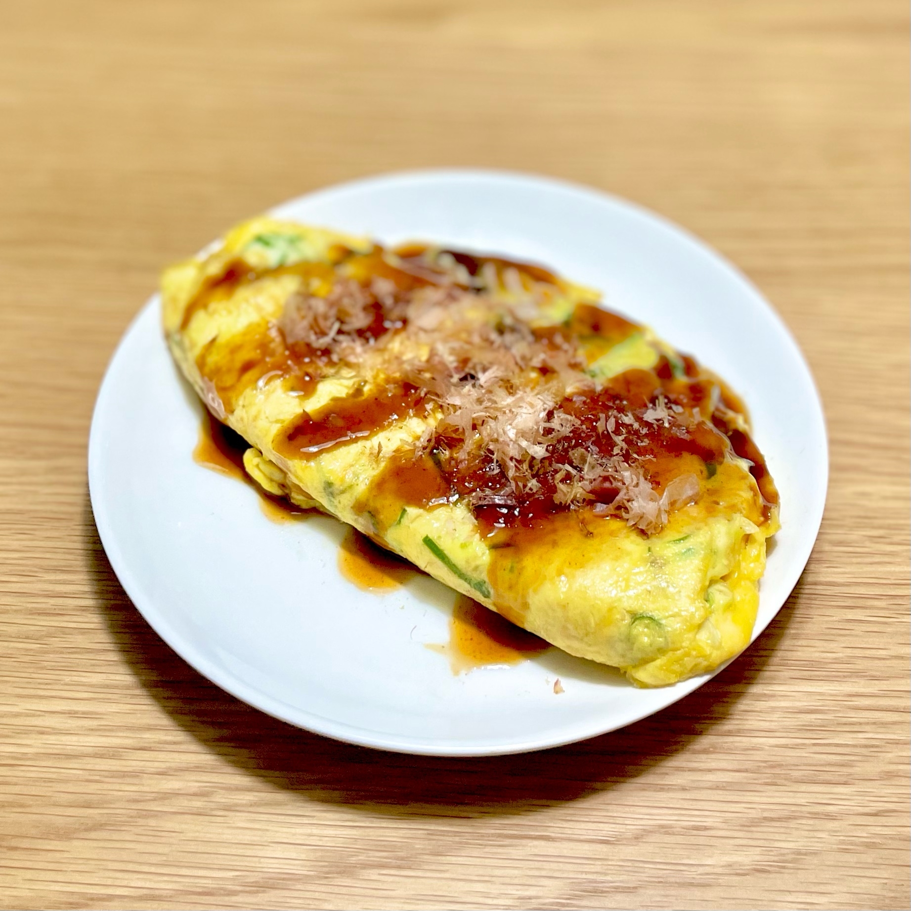 お好み焼き風たまご焼き