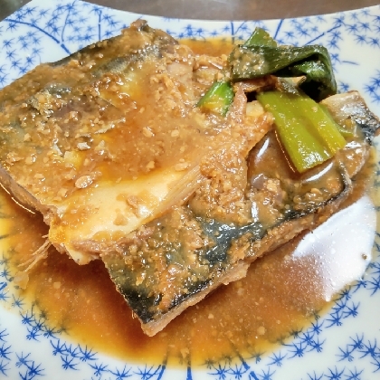 塩サバの味噌煮★塩サバで簡単クッキング★