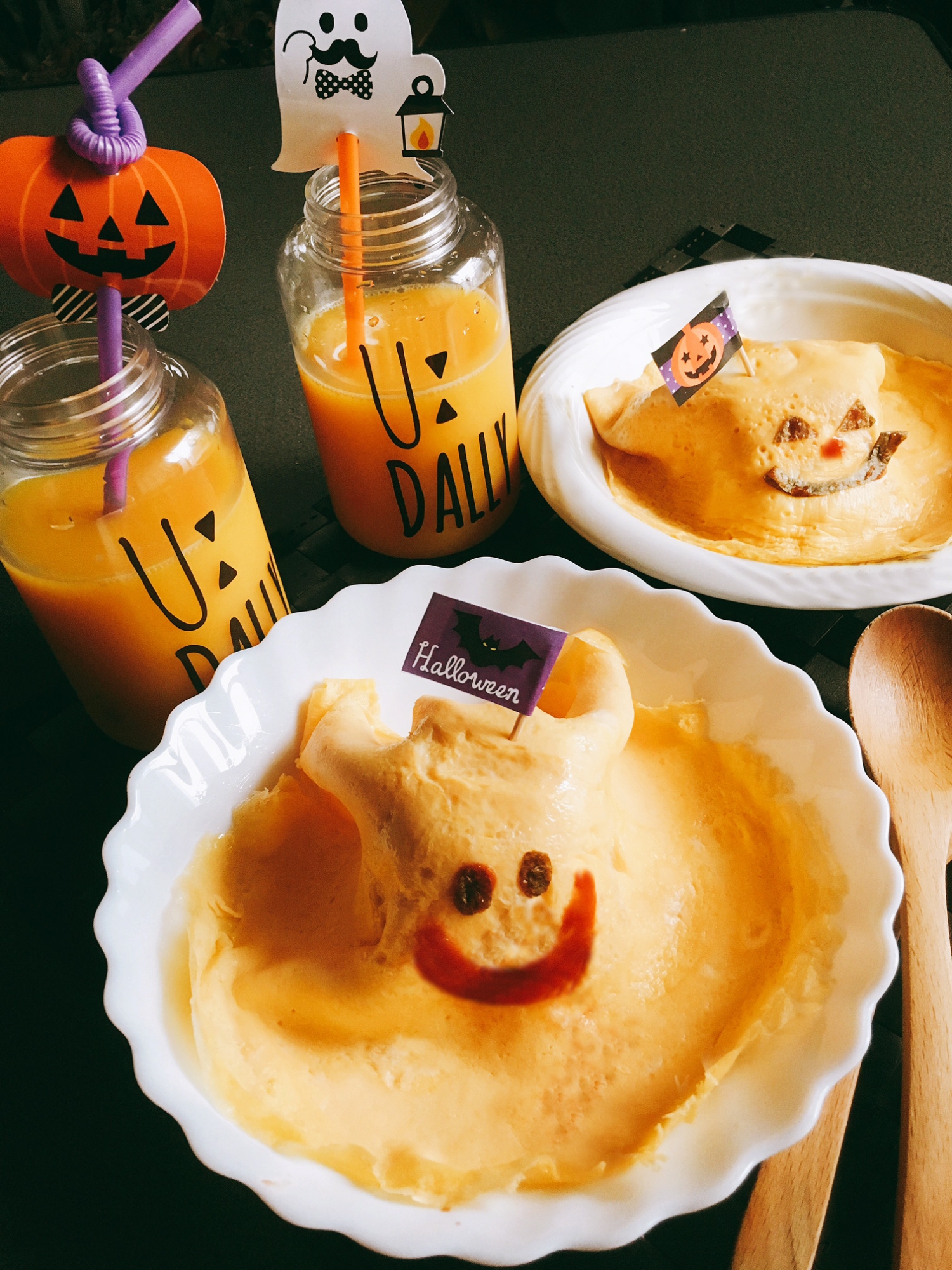 ハロウィン 簡単オムライス レシピ 作り方 By Kumikumi姉さん 楽天レシピ