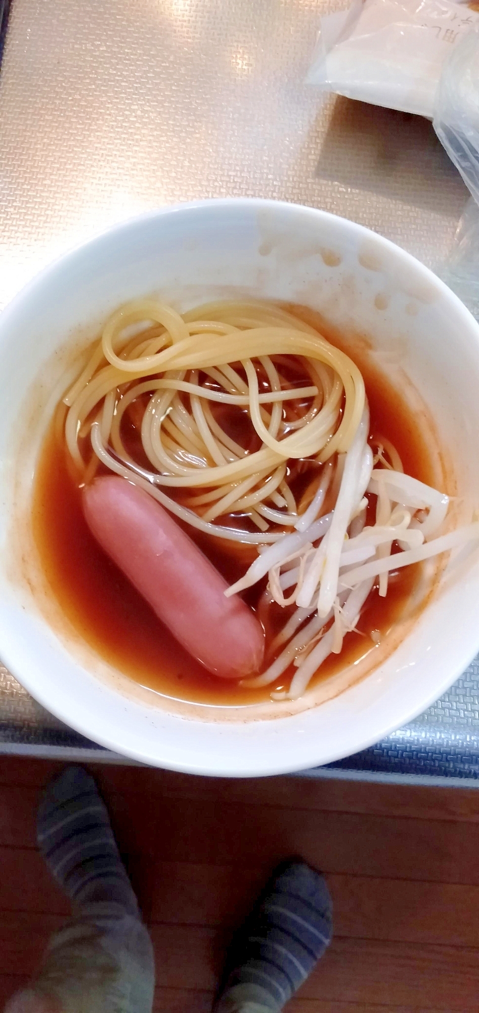 茹で鍋だけで2分で作る名古屋名物あんかけパスタ