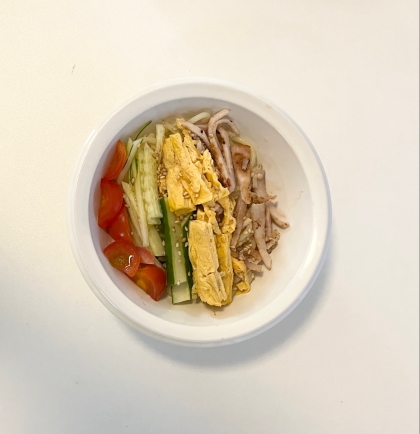 好きな具材でストライプ||||||  ☆冷やし中華