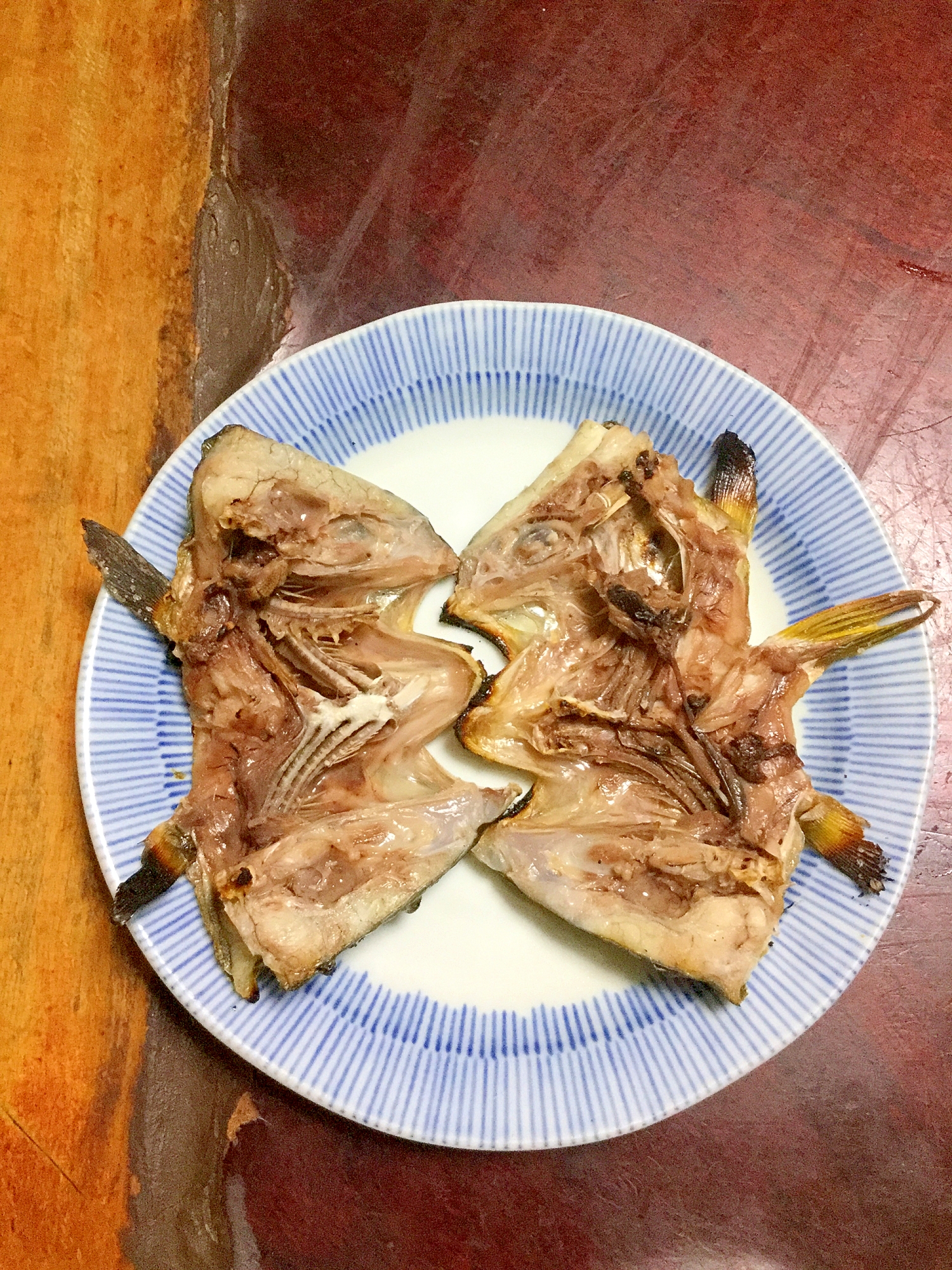 かんぱちのお頭焼き。