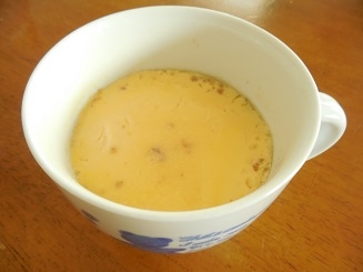 マグカップとレンジを使って簡単茶碗蒸し