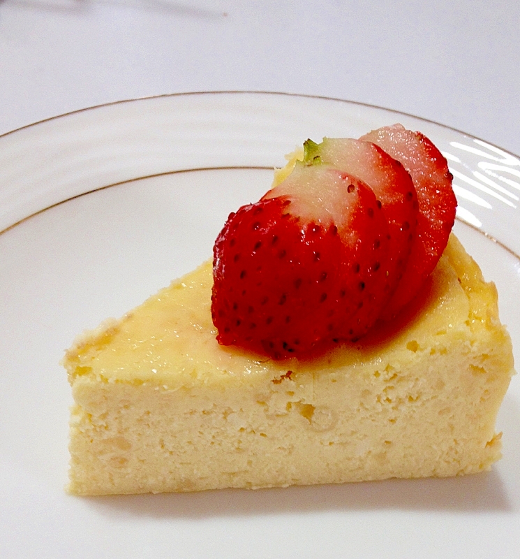 混ぜて焼くだけチーズケーキ