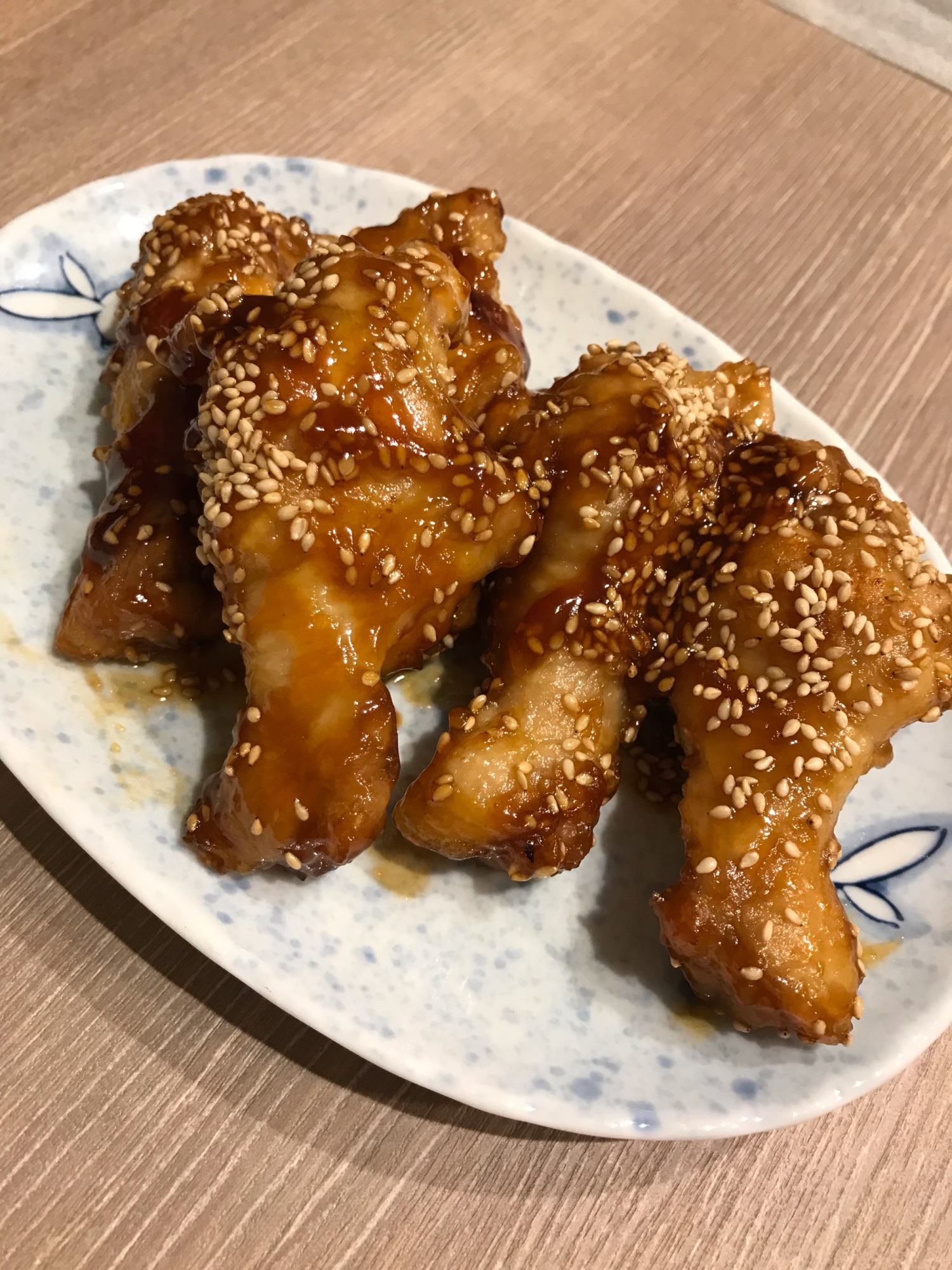 手羽元照りゴマ