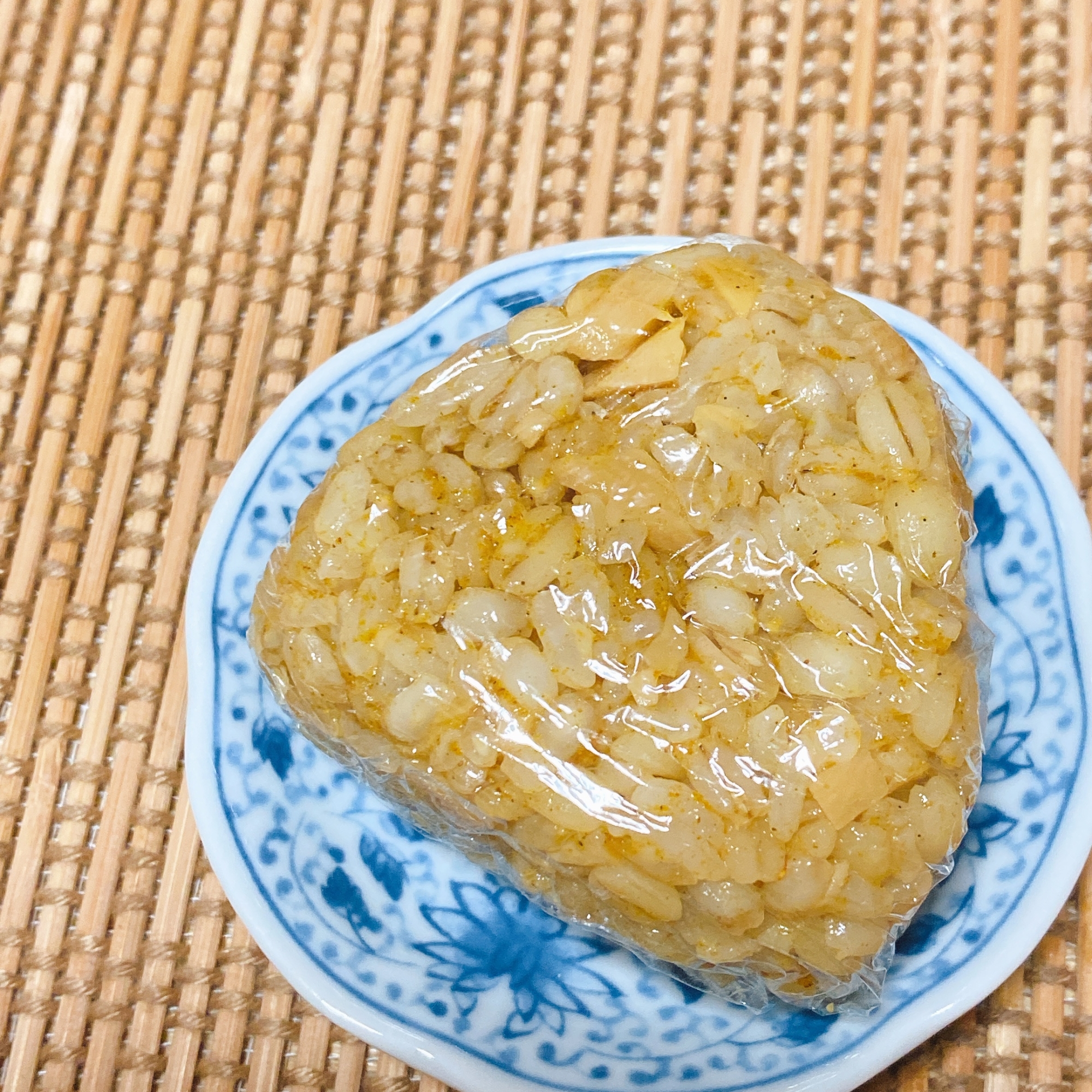 メンマのカレー風味のおにぎり