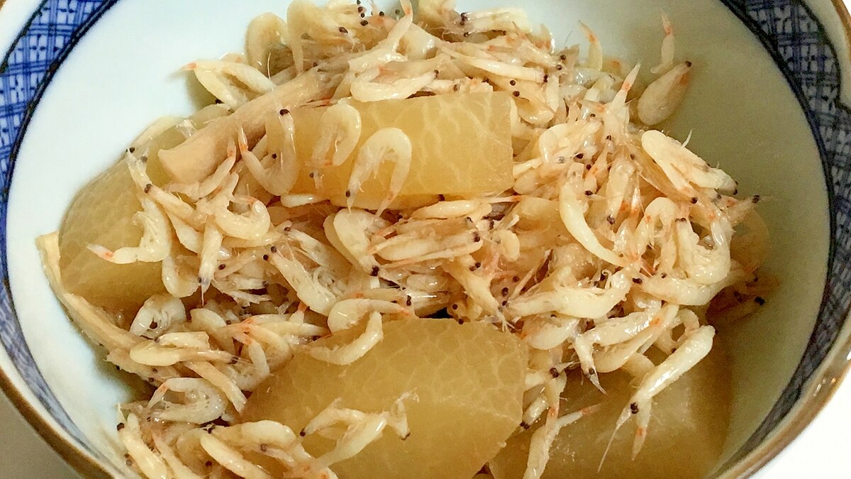 アミ オキアミに似たエビ と大根の煮付け レシピ 作り方 By ちゅり坊 楽天レシピ アミ オキアミに似たエビ と大根の煮付け レシピ 作り方 By ちゅり坊 楽天レシピ