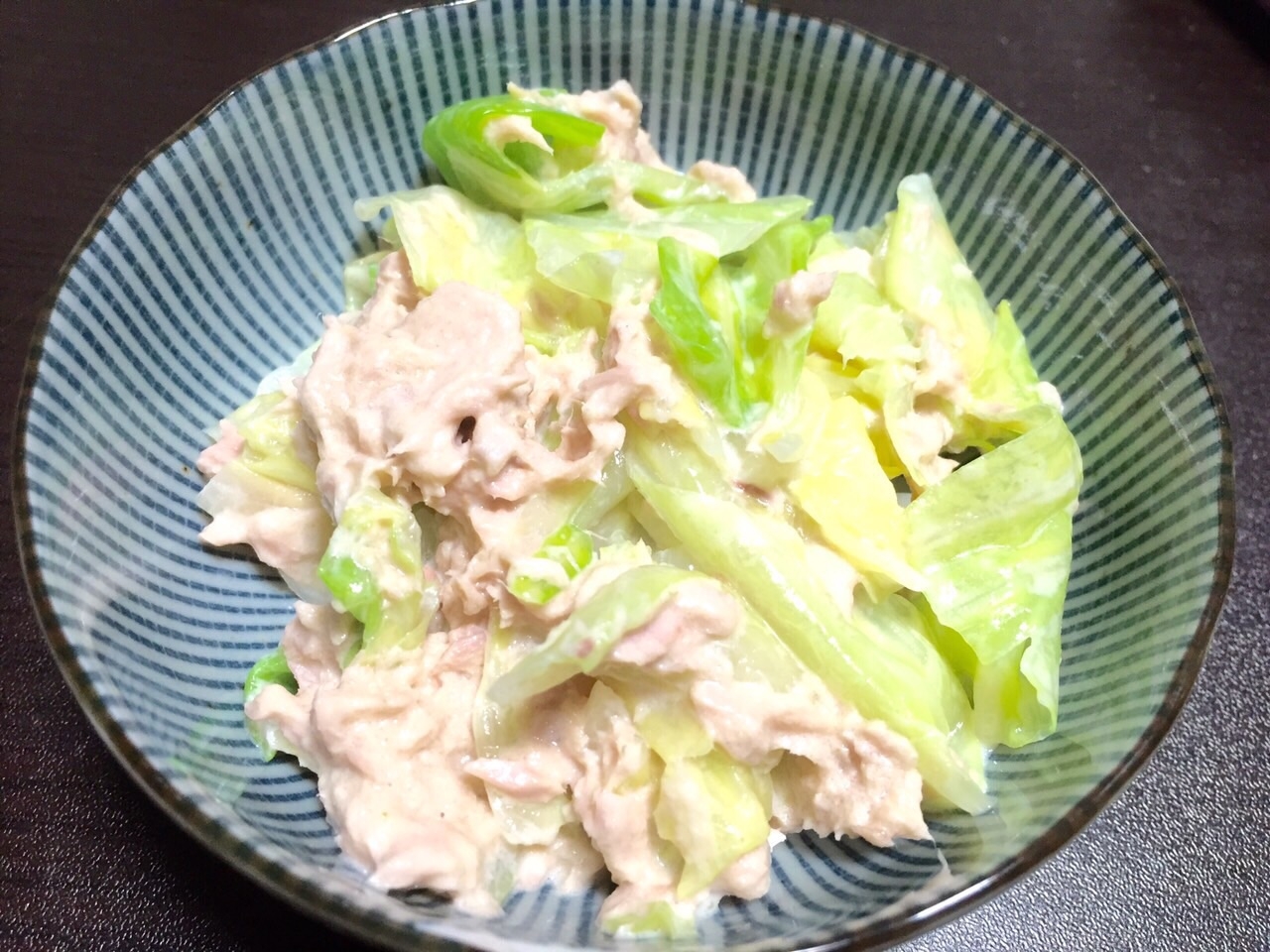 簡単おかず!キャベツの柚子胡椒ツナマヨサラダ☆