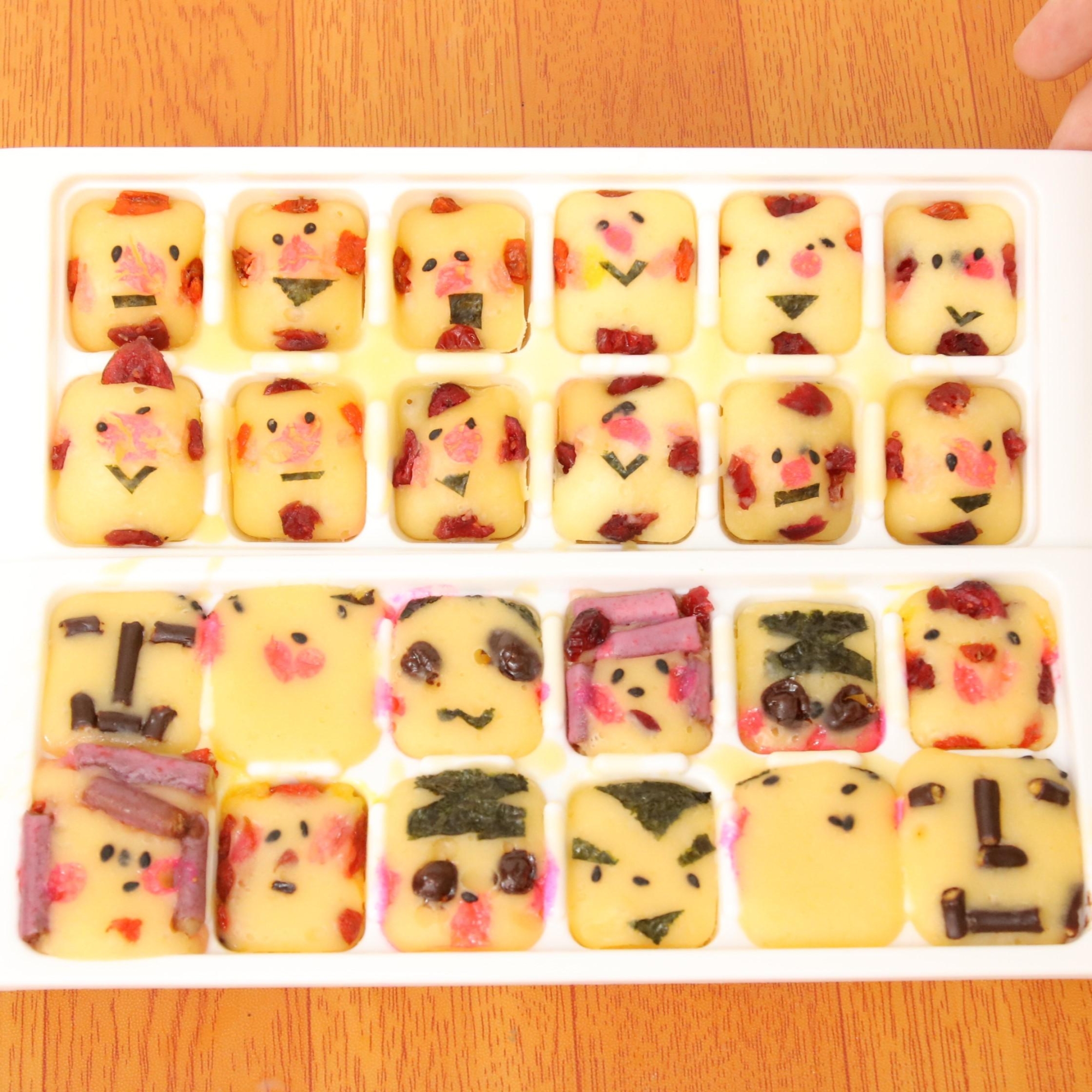 製氷皿で簡単＆たくさん！サンサン蒸しパンケーキ