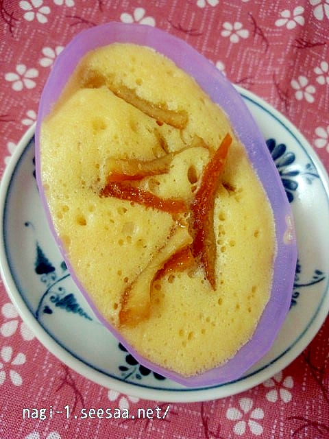 レンジで オレンジピール入り蒸しパン レシピ 作り方 By Reing 楽天レシピ