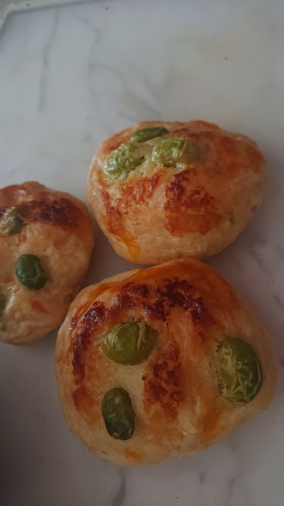 甘豆パン