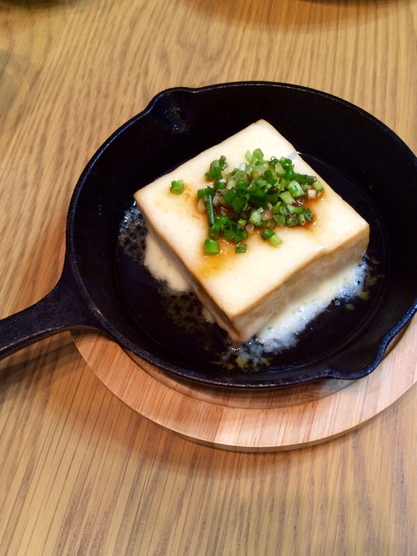 魚焼きグリルで厚揚げのチーズ焼き