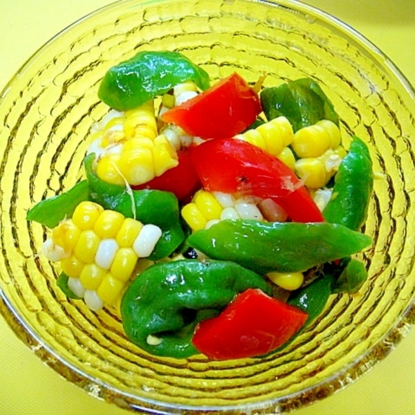 万願寺唐辛子とパプリカとうもろこしのおかか和え レシピ 作り方 By Mint 楽天レシピ 万願寺唐辛子とパプリカとうもろこしのおかか和え レシピ 作り方 By Mint 楽天レシピ