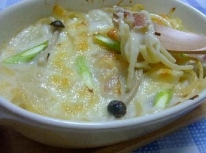 スパゲッティーグラタン