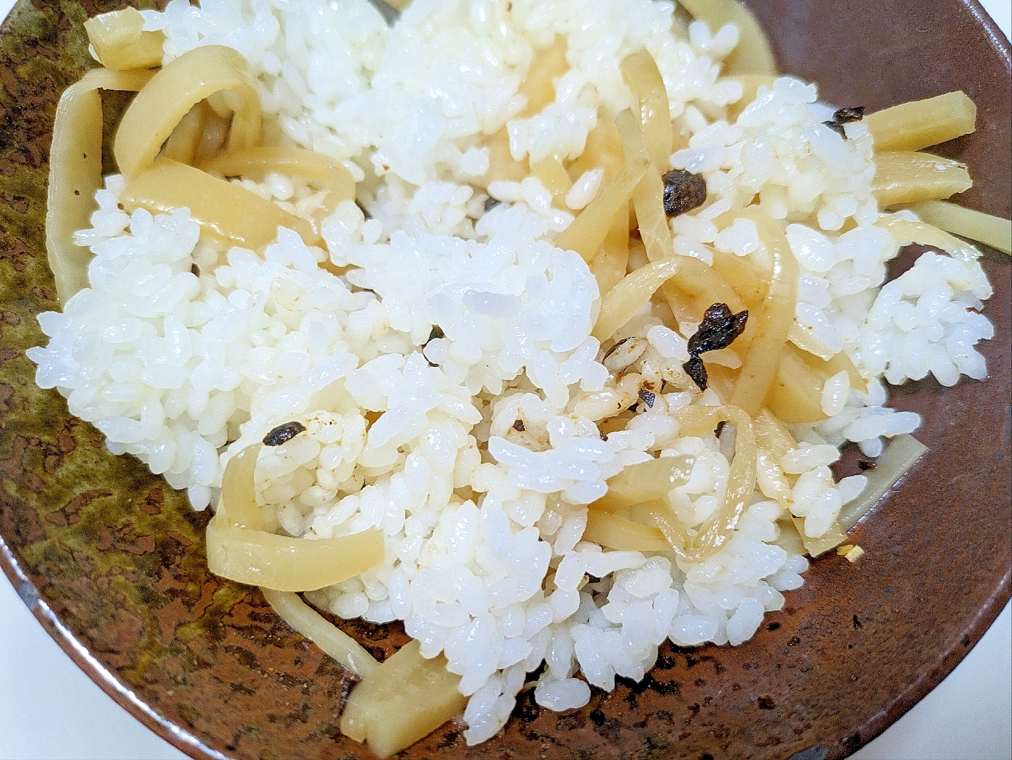 ごま油香る★鼓と切り干し大根の混ぜご飯