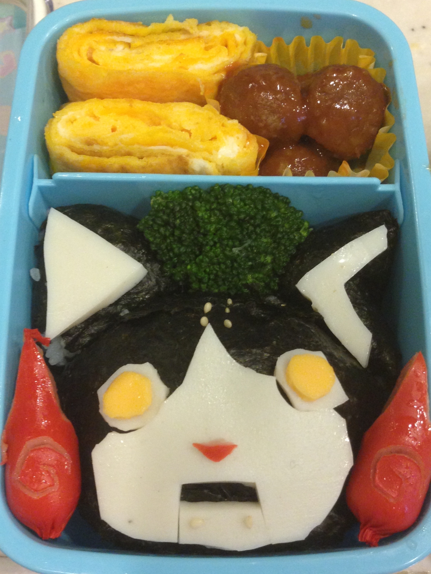 キャラ弁☆ロボニャン弁当