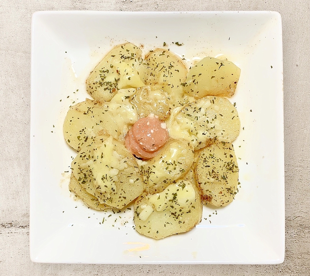 超かんたん!じゃがバター明太子チーズ