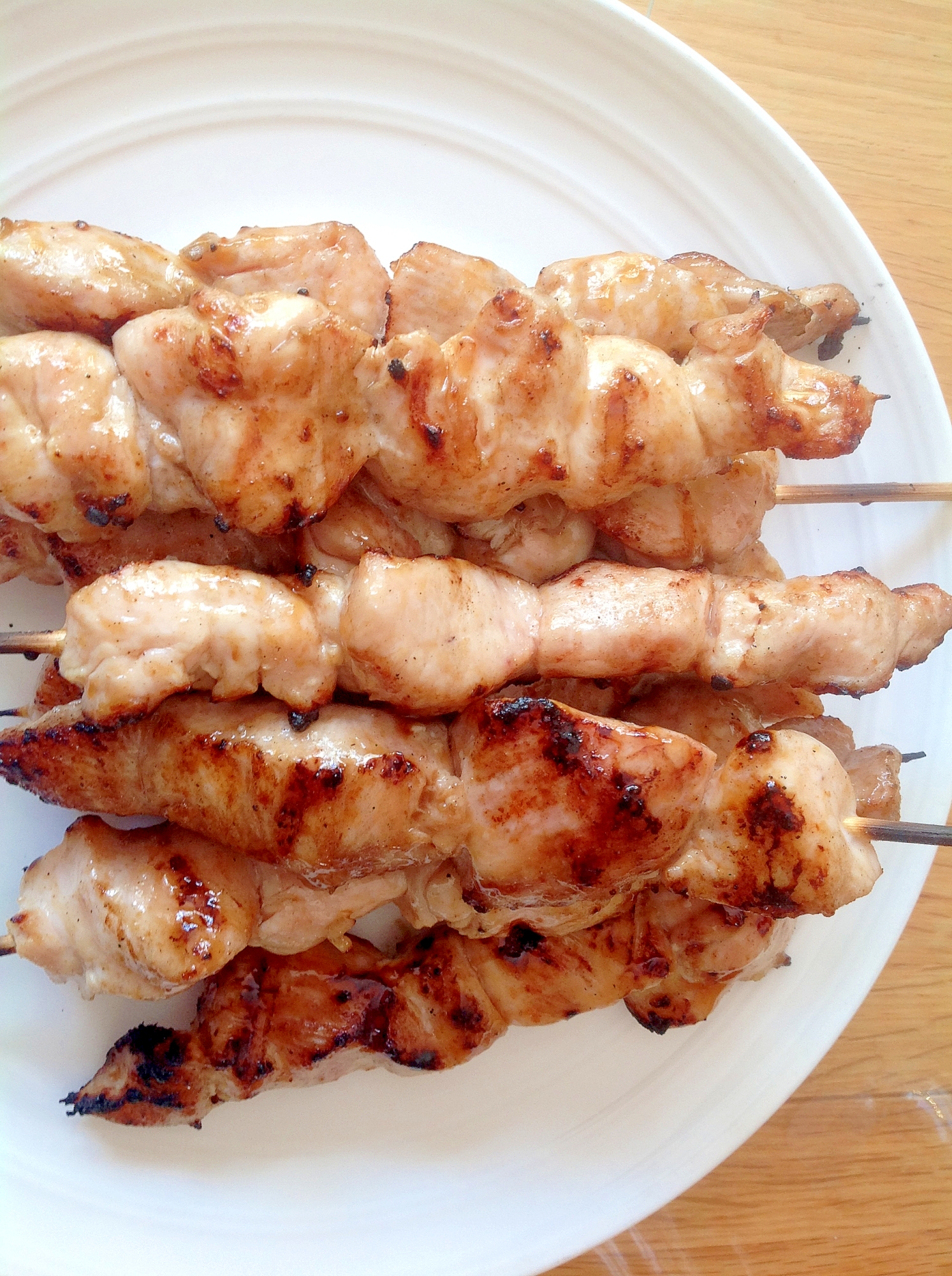 ハチミツ醤油味の焼き鳥