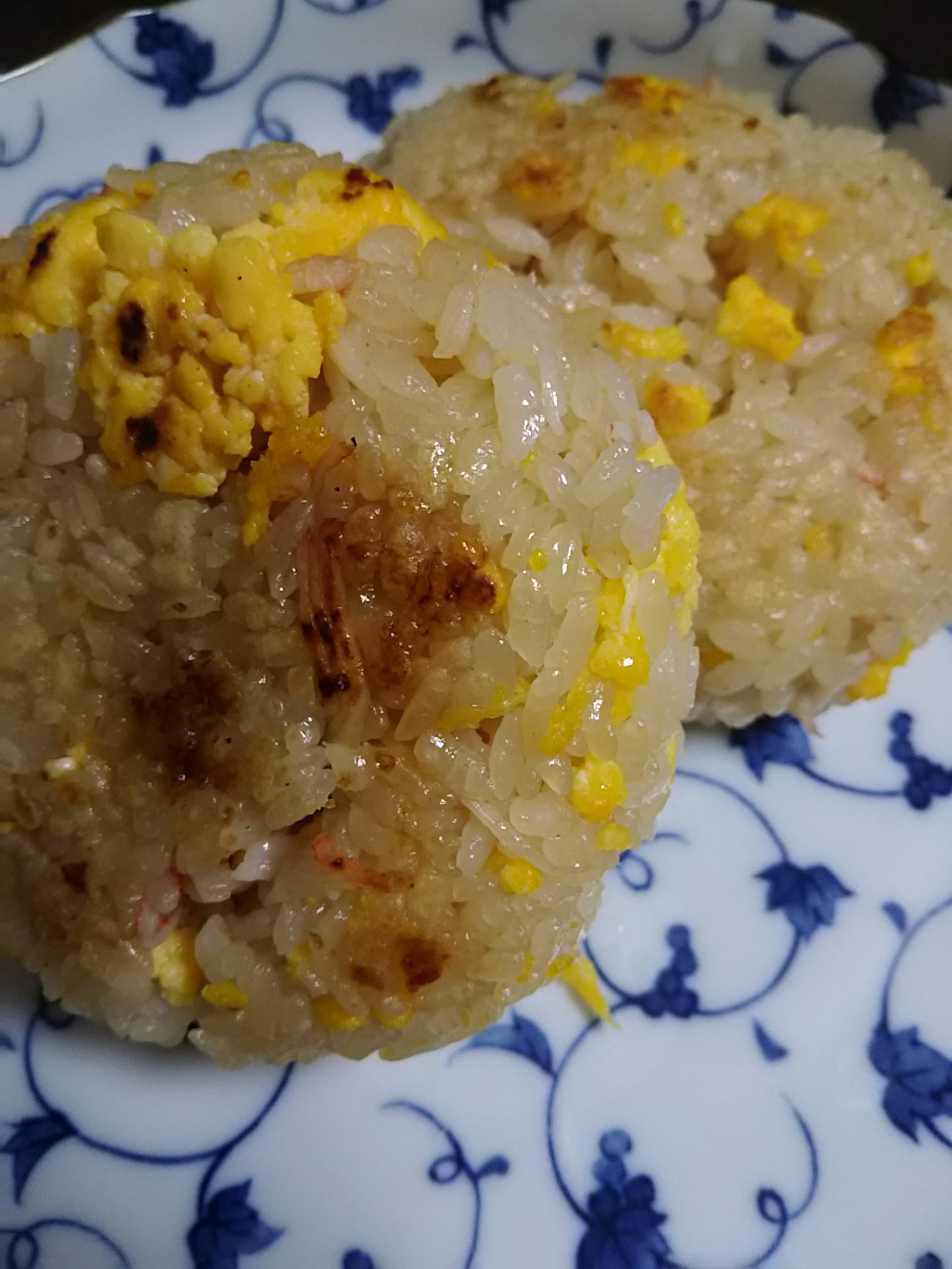 炊き込みご飯で作る(^^)焼おにぎり