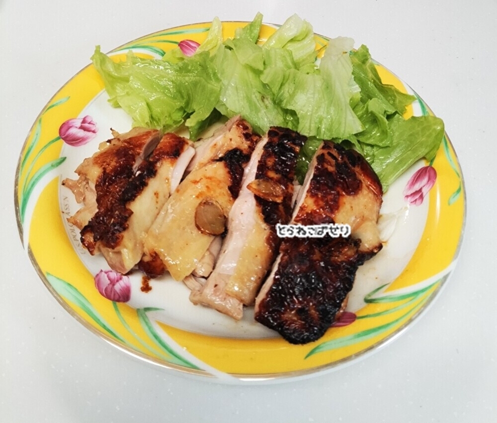 ガーリックチキンステーキ