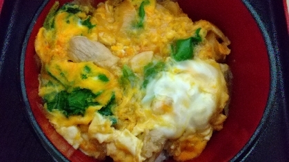 色々レタスの親子丼