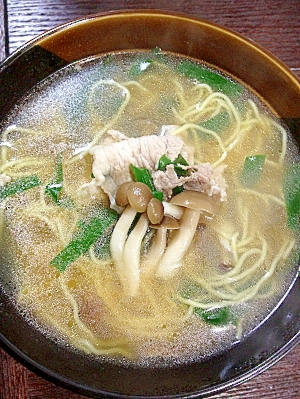 鍋用ラーメンで作る！即席野菜ラーメン★