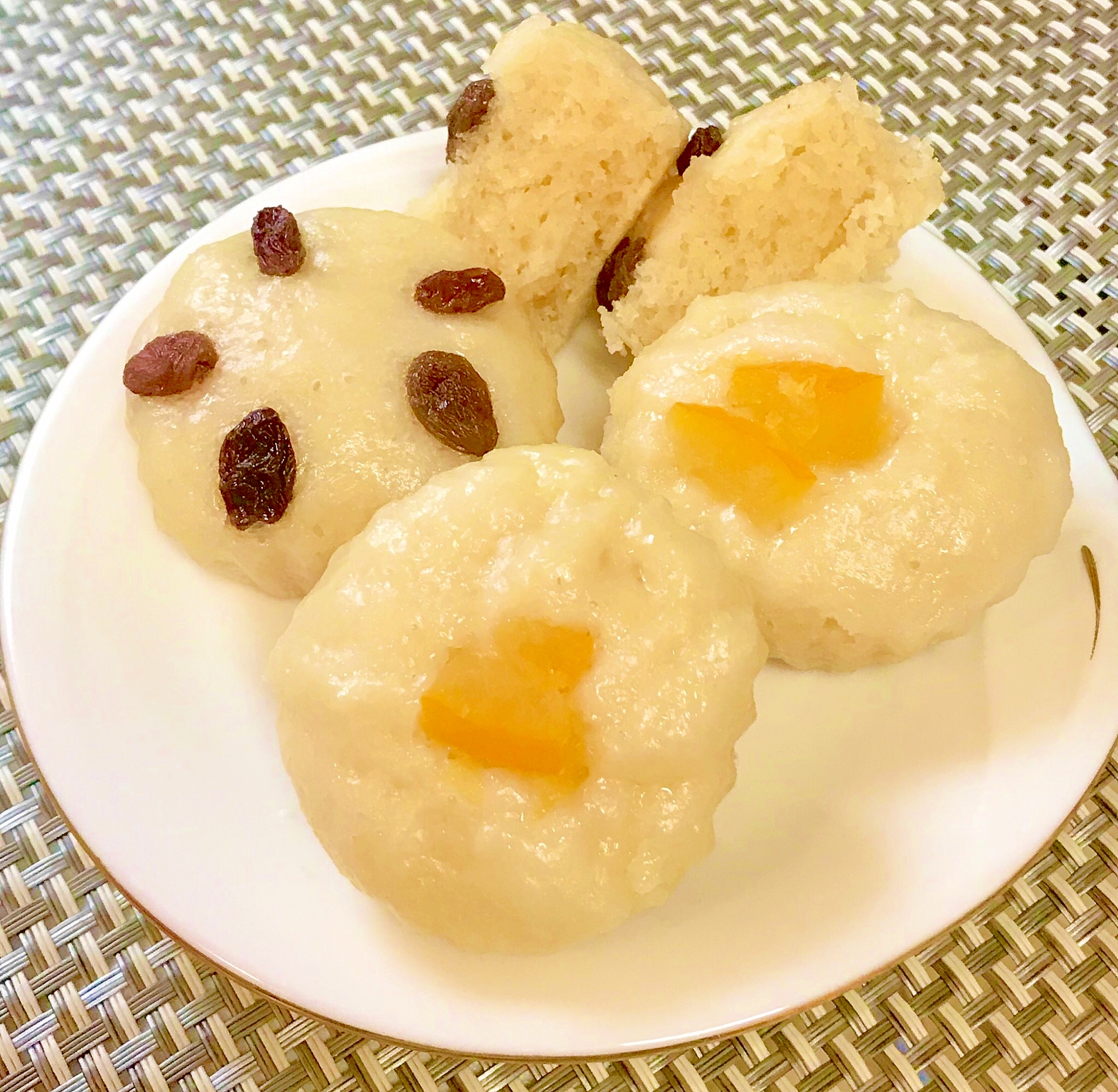 フライパンで簡単！米粉蒸しパン☆卵乳大豆フリー