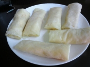 自家製 手作り春巻きの皮 レシピ 作り方 By Yuhiru 楽天レシピ