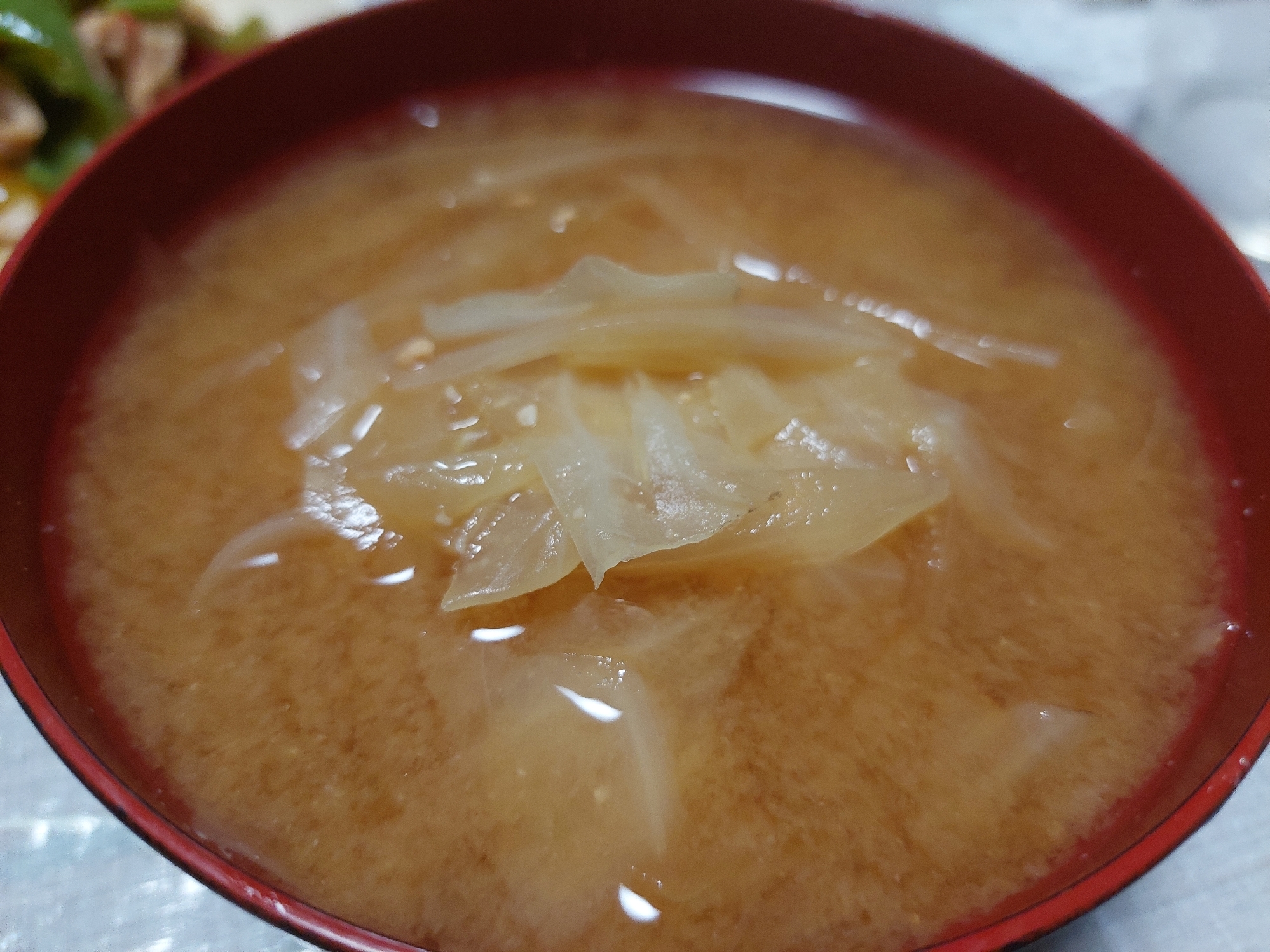 キャベツの味噌汁