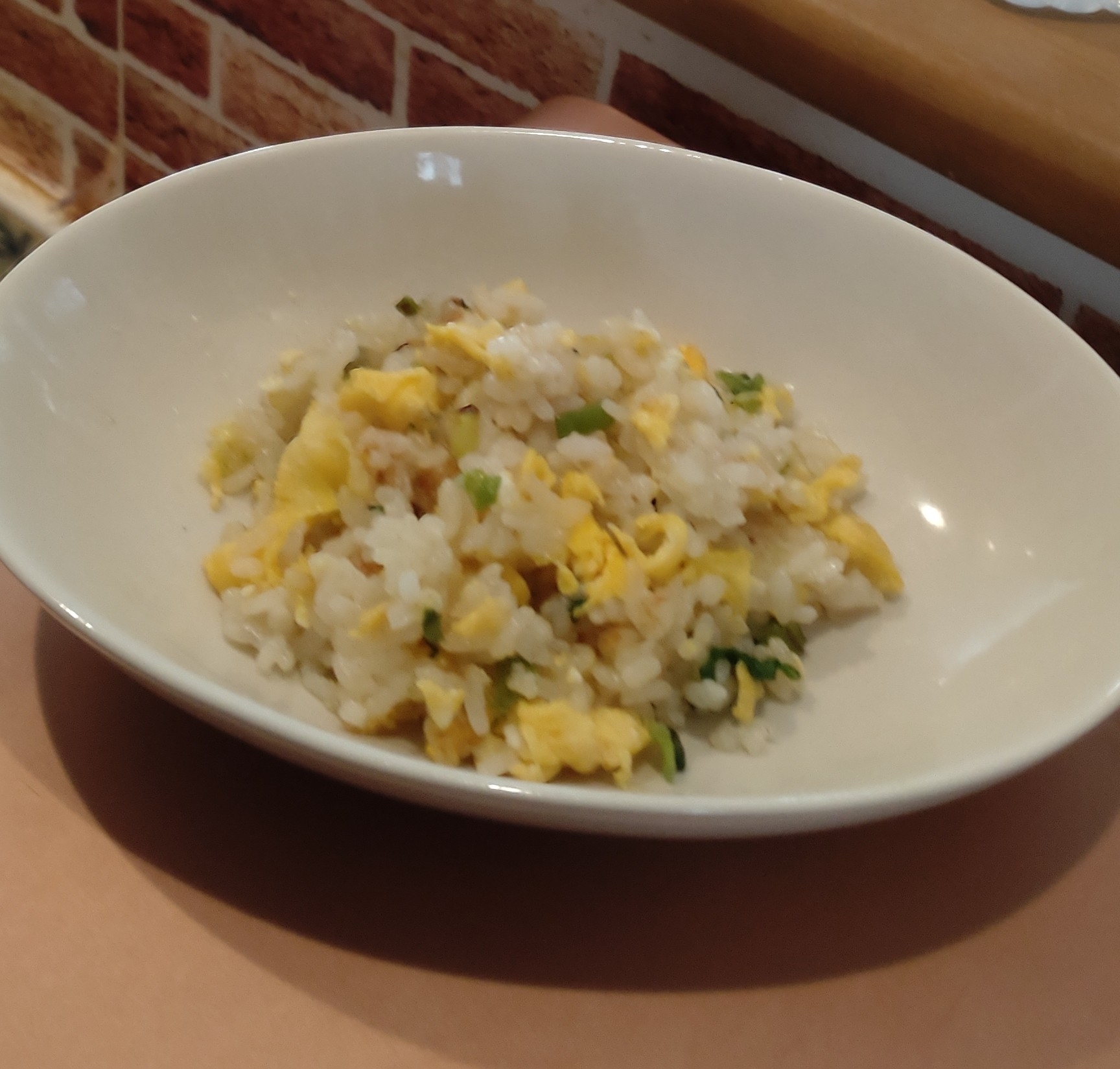 シンプル♡ねぎと卵のチャーハン