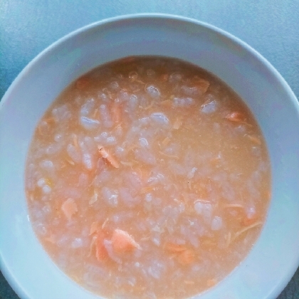 ちょっと食欲がない時に、鮭雑炊
