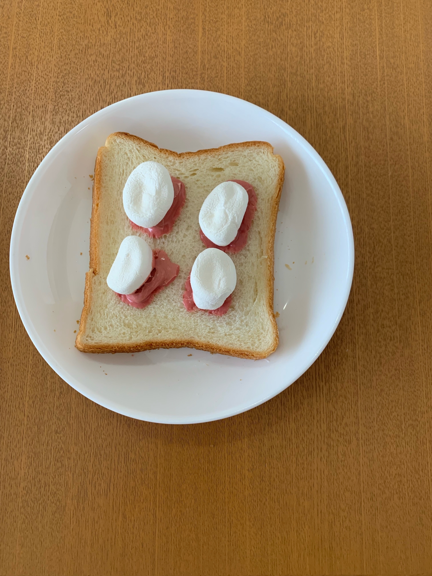 いちごチョコマシュマロトースト