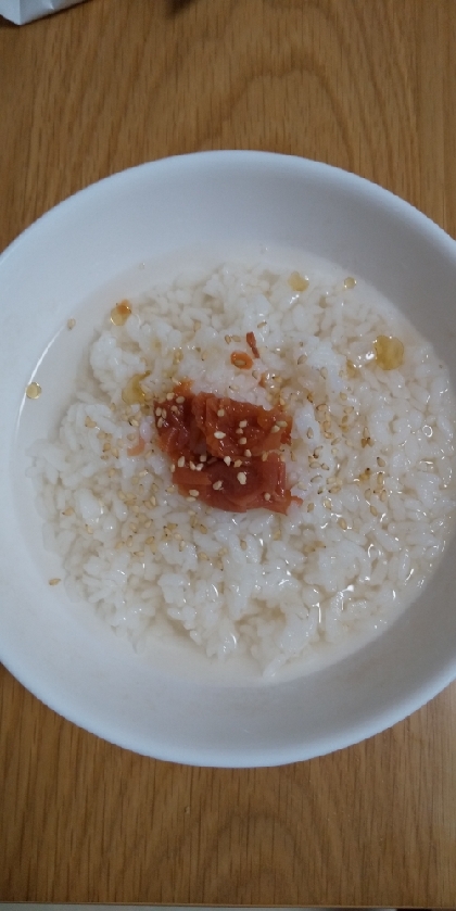 梅茶漬け ごま風味