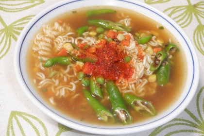 味噌ベジタブルラーメン(サッポロ一番)