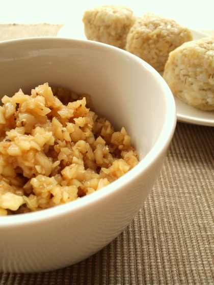 ホント！混ぜるだけでモッチモチ＾＾　おこわみたいで美味しいです～　蓮根のシャキシャキ食感も素敵.｡.:*･ﾟ♡　ご馳走さまです♪