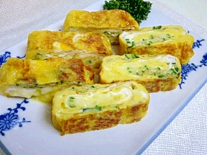 おつまみ卵焼き チーズ入り厚焼き卵 レシピ 作り方 By Startrek 楽天レシピ