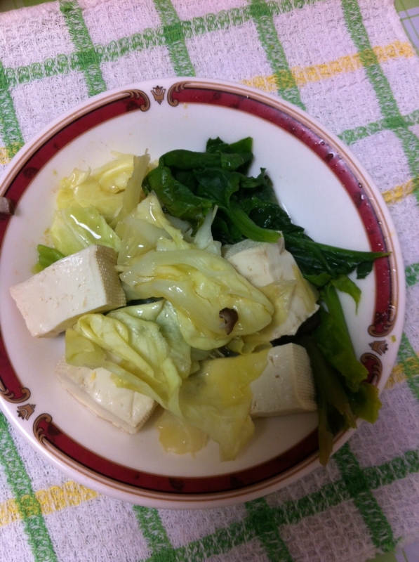 簡単★豆腐と野菜の炒め物