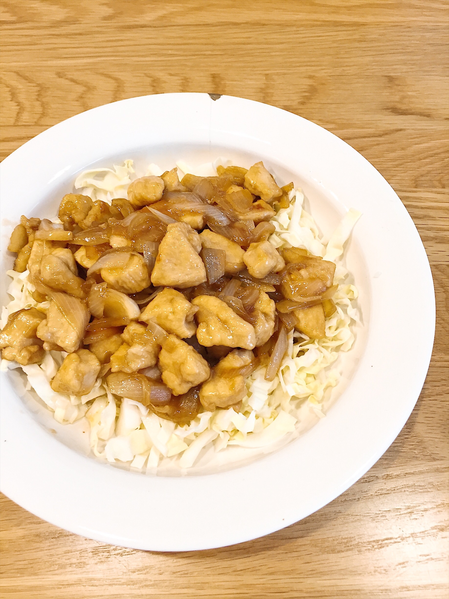 コロコロ鶏胸肉の生姜焼き風☆