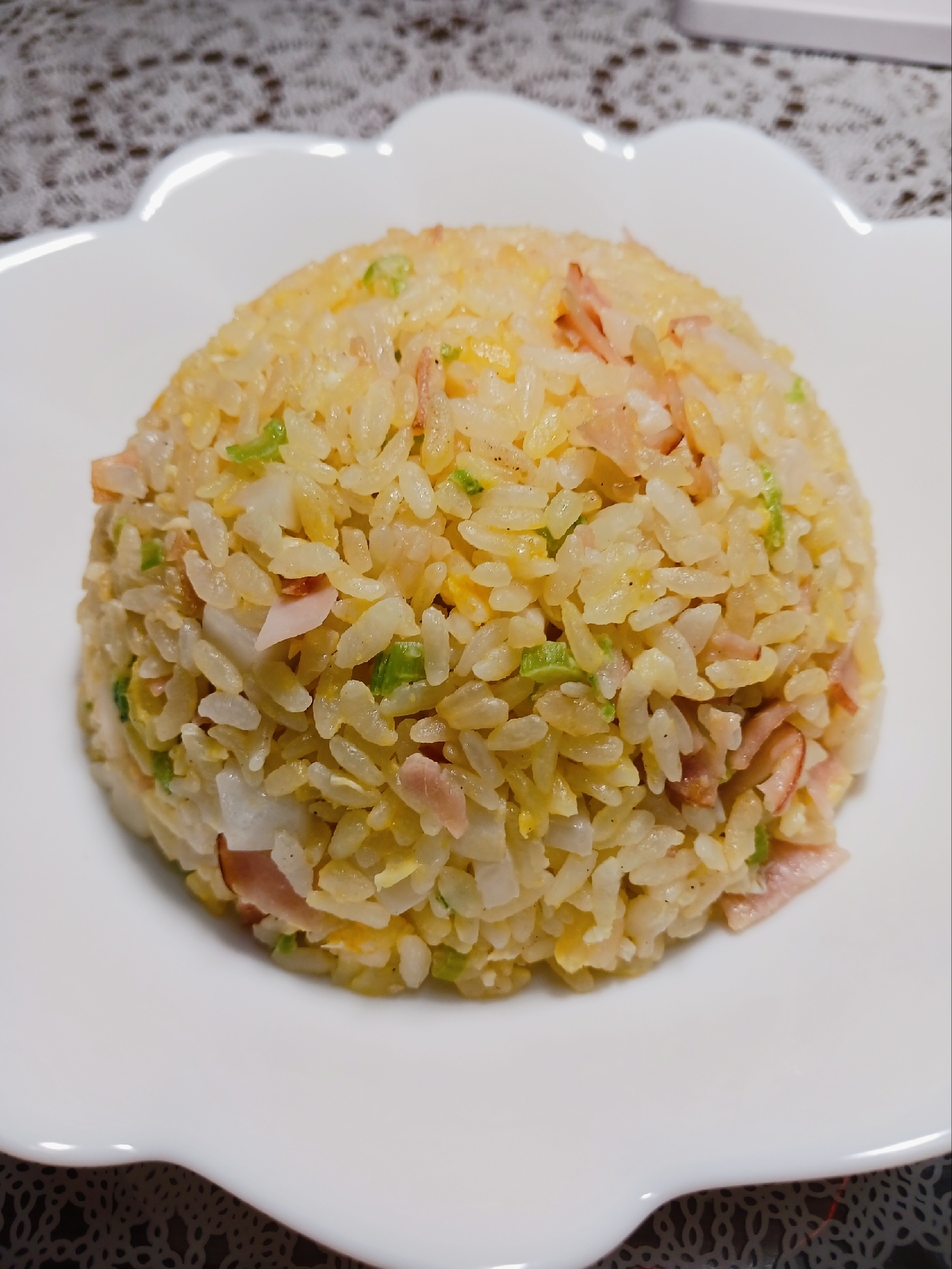 秋野菜を使った♡簡単かぶのチャーハン♡