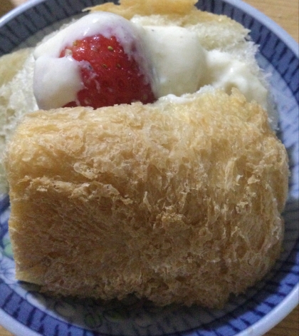 いちごショートケーキ風サンド