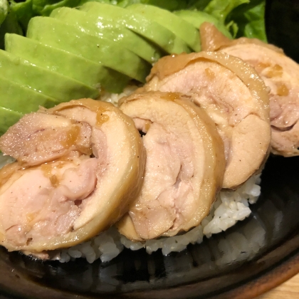 鶏チャーシュー丼